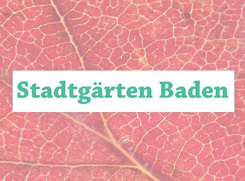 Logo Stadtgärten Baden