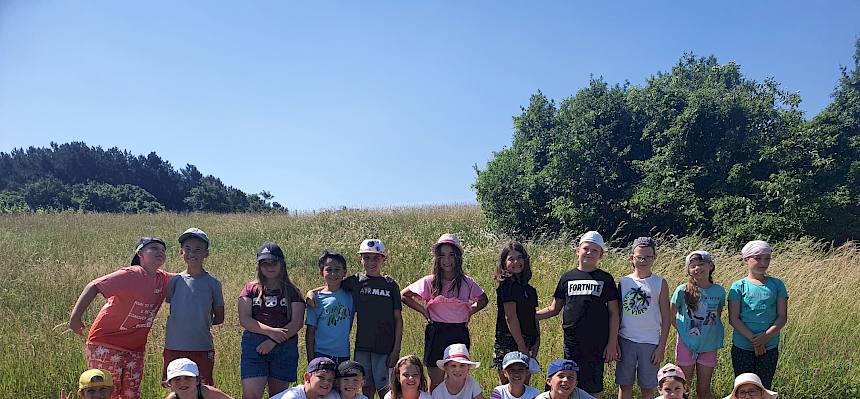 Die Schüler*innen der 3a der VS Franz Schubert-Straße